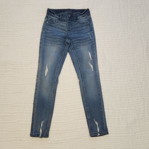 Justice Girls Distressed  size 8 Slim/Skinny Jeans
